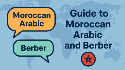 morocco language